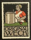 Travelstamps  Germany Advertising Poster Stamp - Original Weck Canning Jars Og H