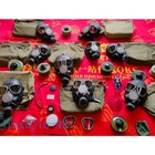 New Soviet Russian Army Gas Mask Black Lenses Pmk-2 Mask Set Size 2 Collection