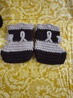 Newborn Baby Crochet Knit Cowboy Costume Photo Photography Prop Western