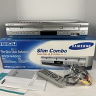 Samsung Dvd-v4600 Vcr Dvd Combo Player Hi-fi Original Box Remote Cables Working