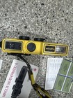 Vintage Minolta Weathermatic A Dual 35 Waterproof Underwater Film Camera Yellow