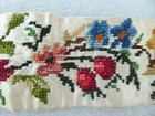 Rare Antique Chinese Cross Stitch Embroidered 2  Silk Trim  7 7 Yards  23ft 