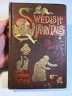 Antique Victorian Ornate 1890 Swedish Fairy Tales Book Hofberg Folklore Rare