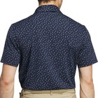 Men s Adidas Ultimate365 Allover Print Polo - Collegiate Navy Md