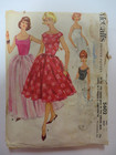 Vintage 60 s Mccall s 5602 Elegant Prom Dress Sewing Pattern Women Sz 13 Junior