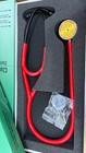 3m Littmann Cardiology Iv Stethoscope 6176 Black Red Tube Rainbow Chestpiece