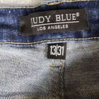Judy Blue Jeans Womens 13 31 Blue Skinny Fit Faded Cutoff Casual Denim Pants