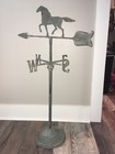 Antique 35    Copper Brass Horse Weathervane Complete