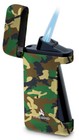 Jungle Camo Firebird Angled Jet Flame Sidewinder Camouflage Cigar Lighter - 9117