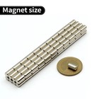 Super Strong N52 Rare Earth Round Neodymium Magnet Disc Thin Tiny Small Large