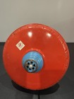 Vintage Spinning Top Tin Toy Plastic Dome Jungle Animal Litho Graphics Ohio Art