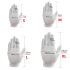 24 Pairs 100  White Cotton Inspection Gloves Parade Mittens Work Safety Gloves 