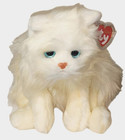 Ty Classic Plush        Peachy        White Persian Cat 15  Mwmts Stuffed Animal Toy