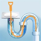 Drain Hair Cather 5 Pcs  Drain Snake Shower Drain Hair Trap Clog Remover