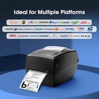 Idprt Sp420 Shipping Maker Thermal Label Printer 150mm s-4x6 High-speed Black