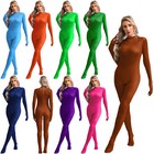 Women Jumpsuit Bodycon Leotard Rompers Bodysuit Unitard Exercise Ice Skating