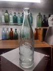 Savannah Brewing Co Eagle Shield Monogram Champagne Cabinet Georgia Beer Bottle 