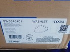 Toto Washlet Sw3346 01 Elongated Toilet Seat Bidet  White  open Box 