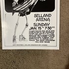 1978 Selland Arena Grateful Dead Concert 2nd Printing Poster Jerry Garcia 