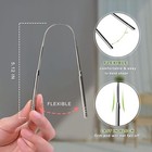 2 Pack Tongue Scraper  100  Surgical 304 Stainless Steel Tongue Cleaner For Adul