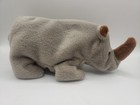Ty Beanie Babies Spike The Rhino Plush With Birth Tag- Vintage Collectible 1996