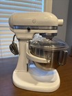 Rare Kitchenaid Hobart Model K5-a White 10 Speed Lift Stand Mixer Tested