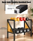 Dumbbell Rack Stand Only - Adjustable Weight Rack For Home Gym  Heavy-duty