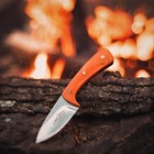 Battlbox Ketchikan By Ross Kommer D2 Steel Fixed Blade Top Grain Leather Sheath