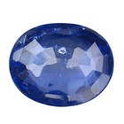 0 57ct Natural Blue Sapphire Gemstone Heated From Madagascar