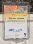 Rick And Morty Cryptozoic Sketch Card Season 1 Hand 1 1 Ap Cronenberg Morty