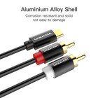 Vention Usb C To 2 Rca Audio Cable  Type-c Male 5ft  1 5m  Black