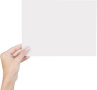 100 Sheets White Cardstock 4  X 6  Thick Paper - Blank Heavy Weight 350gsm
