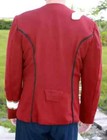 Men   s Star Trek Wrath Of Khan Wool Jacket     Red Twok Movie Costume