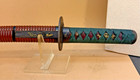 Japanese Edo Samurai Wakizashi     Signed -sanjo Munechika  gold Inlay Fittings