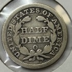 1857-o H10c Seated Liberty Half Dime    Br3656