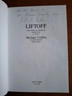 Michael Collins Apollo 11 Nasa Astronaut Signed Auto Liftoff Hc Book 1st Ed