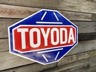 Antique Vintage Old Style Toyoda Toyota Sign 