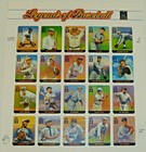 Three Sheets X 20   60 Of Legends Of Baseball 33   Us Postage Stamps Usa   3408