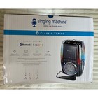 Singing Machine Agua Sml605bk Karaoke System Bluetooth Water Lights Black New