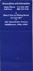 The Manchester Inn Reservations Middletown  Ohio Vintage Matchbook Cover