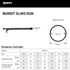 Used Mares Bandit Speargun - 55