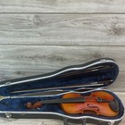 Antique Copy Of Antonius Stradivarius Violin Czech With Bows