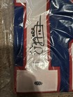 Jim Kelly Stats Signed Custom Jersey Auto Autograph Leaf Certified