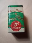 Htf Niles   Moser 5 Cent Cigar Tobacco Advertising Tin W Claro Stamp Factory 69
