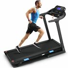 3 25hp Folding Treadmill With Incline Running Walking Machine For Home W lcd app