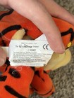 Disney Tigger Plush Laying Down Winnie The Pooh Orange Tiger