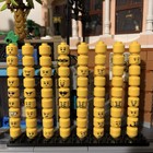 Lego - Yellow Mini-figure Heads  Random Selection Of 9 Heads   You Get 9 