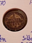 Kingdom Of Prussia  1 Silver Dime  Wilhelm I   1870 A Xf 