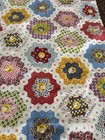 Vintage Quilt Pattern Blanket Bedding Bed Spread Cover Crib Infant Baby Child
