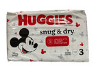 Disney Mickey Mouse 31 Count Huggies Snug   Dry Size 3 Diapers 16-28lbs